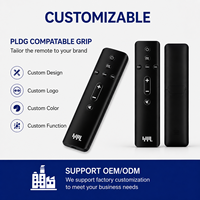 Télécommande sans fil BLE pour PC portable, 8 boutons, noire, garantie de qualité, fonctionnement facile et pratique, pour système de maison intelligente