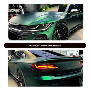 Autocollant de protection de carrosserie en PVC auto-adhésif vert venin personnalisé <span class=keywords><strong>Film</strong></span> vinyle de qualité supérieure avec changement de couleur - Product Image 2