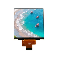 Módulo de Pantalla LCD TFT Cuadrada IPS de 4 Pulgadas, 720x720, Interfaz MIPI RGB/SPI I2C, 300nits, ST7703, para Panel de Control de HVAC y Hogar Inteligente