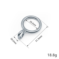 Anneau en O en acier avec languette, anneau à souder en métal, accessoires de quincaillerie pour sangle de sac à dos et de bagage
