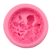 Moule en silicone classique et populaire pour bougies et savons, motif garçon et fille enlacés, pour ornement DIY fait main