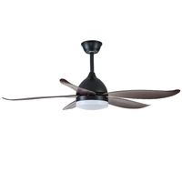 Ventilateur de plafond avec Kit de lampes LED, Air conditionné, refroidisseur de vitesse, vente en gros, offre spéciale,