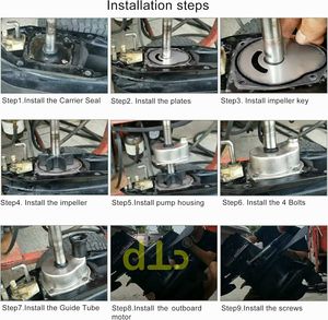 ชิ้นส่วนเครื่องจักรก่อสร้างชุดซีลปั๊<span class=keywords><strong>ม</strong></span>น้ำพร้อม807929A1สำหรับ<span class=keywords><strong>ชุด</strong></span><span class=keywords><strong>ซ่อม</strong></span>ปั๊มน้ำส่วนบนของปรอท p/n X-Ref: 817275Q05 - Product Image 4