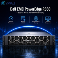 En Stock, Servidor Dell PowerEdge R860 2U Original al por Mayor, 4 Sockets, Intel Xeon Scalable, 16TB DDR5 NVMe, Servidor Empresarial SAP HANA