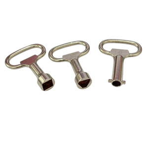 Multi Functional <b>Key</b> Wrench Hex 51mm Zinc Alloy Chrome Plated Industrial Grade Single End Metric - Product Image 1