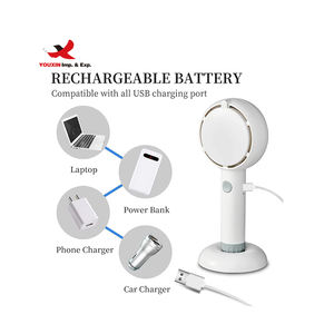 Ventilateur portable rechargeable sans pales FENGFLY rose à prix réduit pour achats groupés - Product Image 6