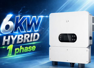 Convertisseur hybride <span class=keywords><strong>GOODWE</strong></span> 6 kW monophasé GW6000-ES-C10 <span class=keywords><strong>Goodwe</strong></span> 6 kW Convertisseur solaire hybride pour panneaux et batteries EN STOCK - Product Image 5