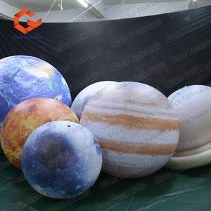 Ballon de planète gonflable éducatif Système solaire Soleil Terre <span class=keywords><strong>Jupiter</strong></span> Mars Saturne Neuf Ballons de planète Accessoires d'enseignement - Product Image 5