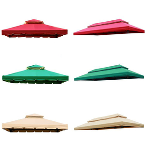 Tessuto impermeabile del tetto della tenda della pioggia del baldacchino della tenda da sole della lega di alluminio ad alta resistenza 250g tessuto impermeabile del poliestere del PVC - Product Image 3