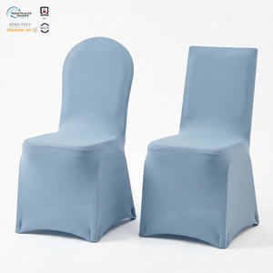 Funda Elástica Moderna Ignífuga para Silla de Hotel, Funda Ajustable para Comedor, Ecológica y Lavable a Máquina - Product Image 1