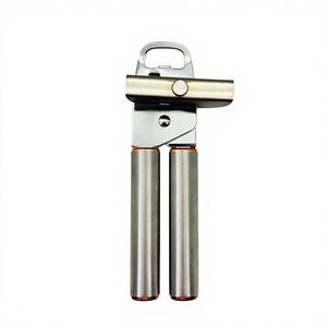 Abrelatas Manual de Acero Inoxidable Resistente y Ecológico, Color Plateado - Product Image 1