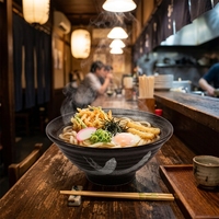 Bol à ramen et udon en céramique de type grès, style Japandi japonais et coréen, en argile violette, diamètre 20 cm, capacité 700 ml, vaisselle pour fêtes