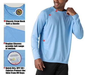 <span class=keywords><strong>เสื้อ</strong></span>เชิ้ตแขนยาวแบบสั่งทำพิเศษ ป้อง<span class=keywords><strong>กัน</strong></span>รังสียูวี UPF50 ผ้าโพลีเอสเตอร์ <span class=keywords><strong>100</strong></span>% แห้งเร็ว ระบายอากาศได้ดี เหมาะสำหรับตกปลา - Product Image 2
