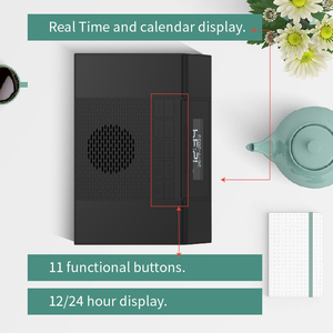 Giải phóng mặt bằng đa chức năng DAB + đài phát thanh đồng hồ báo thức nhà đài phát thanh với built-in Loa Internet Radio FM ban nhạc các tính năng đèn pin - Product Image 4