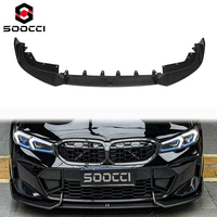 Spoiler Delantero de Fibra de Carbono Seca Estilo AD, Divisor de Labio Delantero, Kit de Carrocería para BMW G20 G21 320i 330i M340i Serie 3 2022-2026