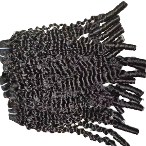 Paquets de cheveux humains bruts vietnamiens au prix d'usine en gros, Grossiste Meche bresilienne en Chine, cheveux français bouclés non transformés - Product Image 3