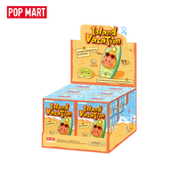 Meilleures ventes POP MART POP BEAN Série Vacances à l'Île Porte-clés en peluche Boîte mystère à thème plage estivale complète Boîte mystère de collection