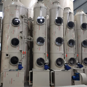 Equipo de Torre de Pulverización Portátil de PP con Motor y Motorizado para Purificación de Gases Residuales Industriales, Flujo de Aire de 4000 M3/hora, Eficiencia del 99.9% - Product Image 4