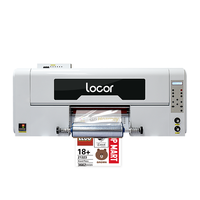 Locor-máquina de impresión de etiquetas adhesivas en frío, máquina de impresión de película de transferencia UV DTF, A3