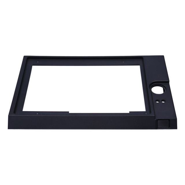 ABS Injection Molding Touch Screen Front Bezel Smart Home Intercom Display Plastic Frame With Camera Hole