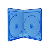 Disque de stockage musique CD coque vide Portable emballage PP Double DVD boîtier plastique dur 14mm CD boîte