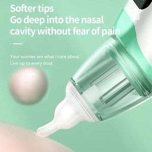 Aspirateur nasal électrique pour bébé, dispositif de nettoyage des mucosités nasales, aspirateur nasal sûr pour bébé - Product Image 6