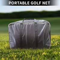 Cage de golf One Piece 10x10x10ft avec filet cubique, enclos complet 5 faces, tapis d'alignement pour zone de frappe, compatible simulateur, vente en gros OEM