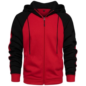 Sudadera con capucha de forro polar bordada con cremallera completa Essentials para hombre (tallas grandes y altas) - Poliéster/algodón EcoSmart, ajuste holgado - Product Image 1