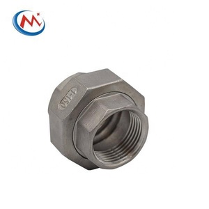 Nhà Máy Ống Thép Không Gỉ Lắp Nam & Nữ Liên Minh SS304/316 NPT Threaded Socket Hàn Liên Minh Nối Hexagon Union - Product Image 3