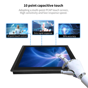 คอมพิวเตอร์อุตสาหกรรม Touchvision ขนาด 12.1 นิ้ว แบบ All-In-One พร้อมเคสพีซีแบบแผงควบคุม หน้าจอสัมผัส ระบบปฏิบัติการ Linux  ซีพียู J1900/i3/i5/i7 - Product Image 4
