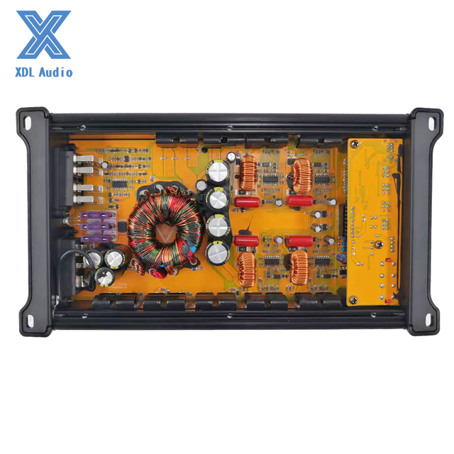 120W*4CH Full Bridge Car Amplifier 110 Width PCB High End Class D Monoblock for Car Audio System Includes Crossovers