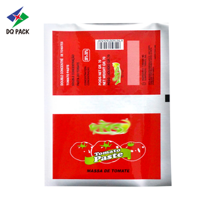 DQ PACK Logo personnalisé Pâte de sauce tomate Sachet de <span class=keywords><strong>ketchup</strong></span> alimentaire Film d'emballage en rouleau - Product Image 5