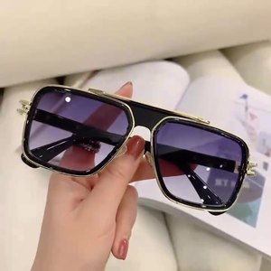 <span class=keywords><strong>Occhiali</strong></span> <span class=keywords><strong>da</strong></span> <span class=keywords><strong>Sole</strong></span> Personalizzati <span class=keywords><strong>di</strong></span> Lusso Stile Steampunk con Protezione UV400 <span class=keywords><strong>di</strong></span> <span class=keywords><strong>Tendenza</strong></span> per Esterni - Product Image 4