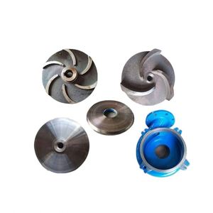 Accesorios para bombas de lodos con impulsor de aleación de alto cromo, componentes de desbordamiento de voluta para bombas sumergibles de tipo cerrado, cuerpo de bomba con impulsor - Product Image 2