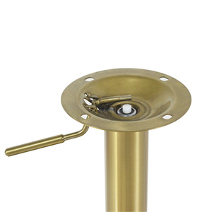 Haute durabilité, fourniture directe d'usine, Base de chaise pivotante en or, en métal - Product Image 4