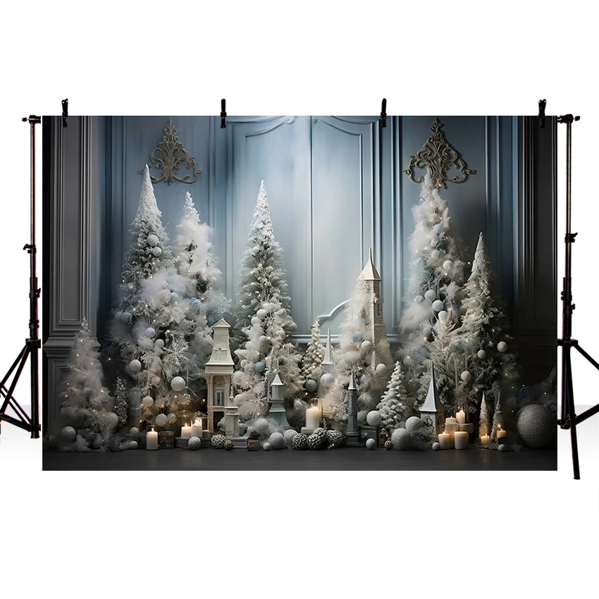 Buy Kate 7x5ft Christmas Photo Backdrop Snowflake Christmas Wood Wall