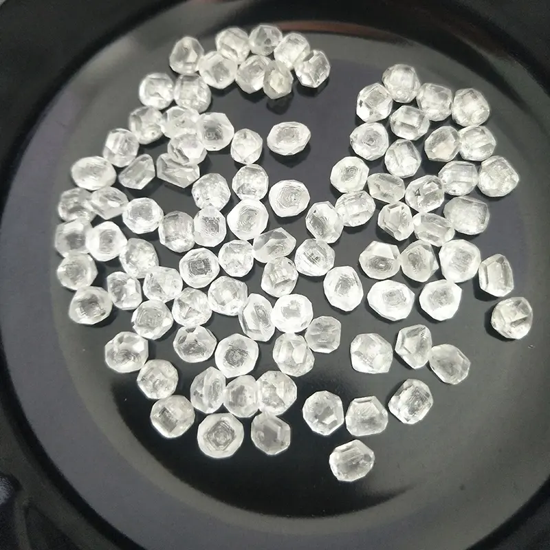 China Wholesale Uncut Lab Grown Hpht Synthetic Artificial Diamond in rough