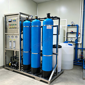 Sistema de Tratamiento de Agua de Pozo Industrial por Ósmosis Inversa, Purificador de Agua Comercial de 500L/H con Recipientes de Presión de FRP - Product Image 2