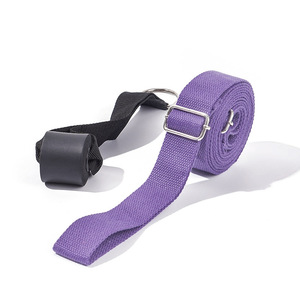 Có thể điều chỉnh bông Yoga căng dây đeo thiết lập nhà tập thể dục thể dục thể thao ban nhạc vành đai trở lại đào tạo trải dài đóng gói trong túi - Product Image 5