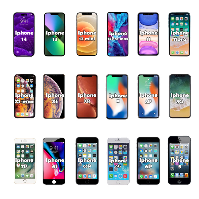 LCD Touch Screen Display Assembly for 11/12/13/14 OEM/In-cell TFT Technology 5.7/6.1/6.7" Sizes