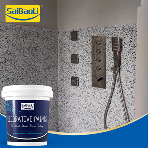 <span class=keywords><strong>Peinture</strong></span> pour sols en résine à effet pierre naturelle lavée à l'eau - Revêtement époxy écologique pour surfaces décoratives intérieures et extérieures - Product Image 2