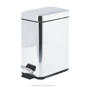 Rose <strong>Gold</strong> square Step <strong>Bins</strong> Bathroom Pedal <strong>Bin</strong> Waste <strong>Bin</strong> - Product Image 5