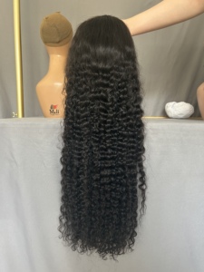 Venta al por mayor de pelucas de cabello humano con encaje frontal 13X6 de rizo profundo de 26 pulgadas, oferta de pelucas de cabello humano con encaje frontal - Product Image 3