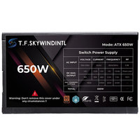 Penjualan laris daya terukur 650 watt PC PSU Unit suplai daya 110V 220V ATX dengan Status stok