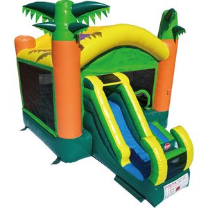Château gonflable commercial de haute qualité avec toboggan, idéal pour les fêtes d'enfants en extérieur et la <span class=keywords><strong>location</strong></span> - Product Image 3
