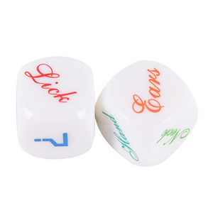 Dado de acrílico personalizado para juegos de apuestas <span class=keywords><strong>sexuales</strong></span>, con logotipo grabado por transferencia térmica, 25mm, bajo MOQ - Product Image 6