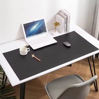 Tapis de bureau en similicuir brillant, résistant à l'usure, imperméable, décoration intérieure, tapis de table