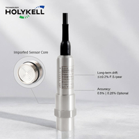 Transduser Level Submersible Holykell Berbahan Titanium Alloy 4-20mA untuk Pemantauan Tangki Air Balast Kapal Laut
