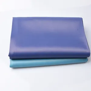 indigo crepe satin 100% Polyester Fire Retardant Blackout Drape For The Living Roomfor blind window