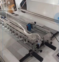 Machine automatique de fabrication de sacs à fruits contrôlée par PLC avec découpe à froid et scellage à chaud pour les sacs de courses en plastique